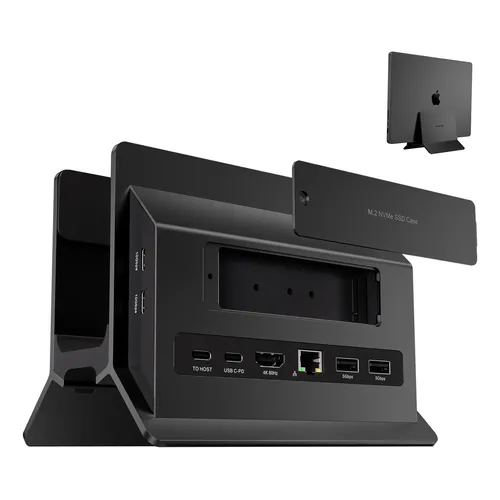 Estação De Ancoragem Ascrono Dock Para Apple Macbook Pro 14