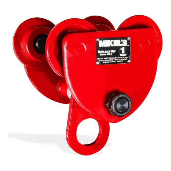 Trole Para Viga; Ancho Ajustable (1 Ton)