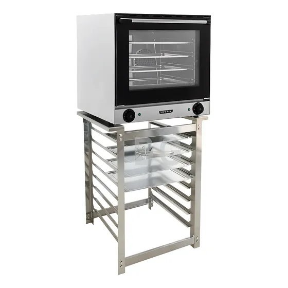 Horno Convector Santini Mc 600 4 Bandejas Pastelero Con Base
