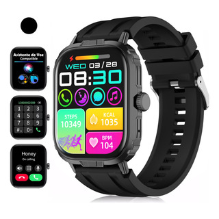 Smartwatch Hombres Reloj Inteligente 2,1'' Bluetooth Llamada Smartwatch Hombres Reloj Inteligente 2,1'' Bluetooth Llamada