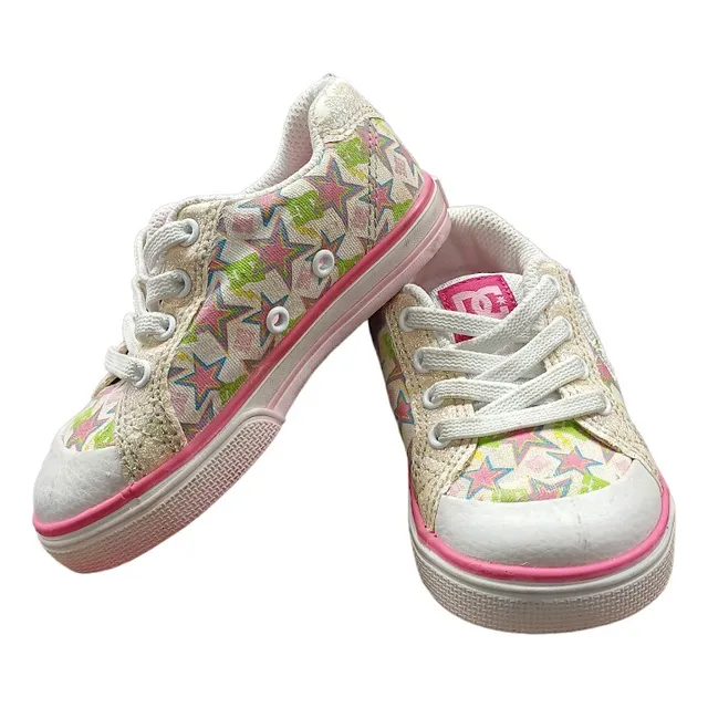 Zapatos Dc Shoes Para Niñas Blancos Y Negros. (18)