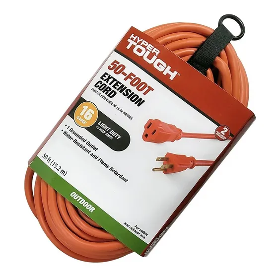 Extensión15 Metros Calidad Premium Marca Hyper Tough 13 Amp
