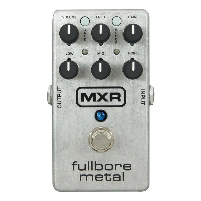 Pedal de efecto MXR Fullbore Metal M116 plateado