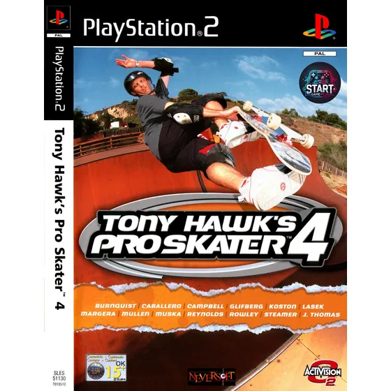Tony Hawk's Pro Skater 4 - Ps2