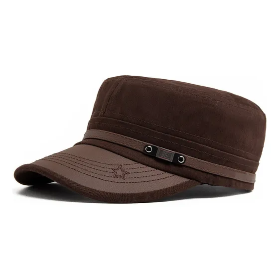 Señoras Cuero De Moda Casual Sombrero De Sol Al Aire Libre