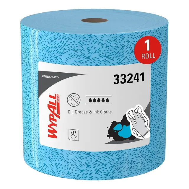 Paños De Aceite, Grasa Tinta Industriales Wypall 717 Toallas Color Azul