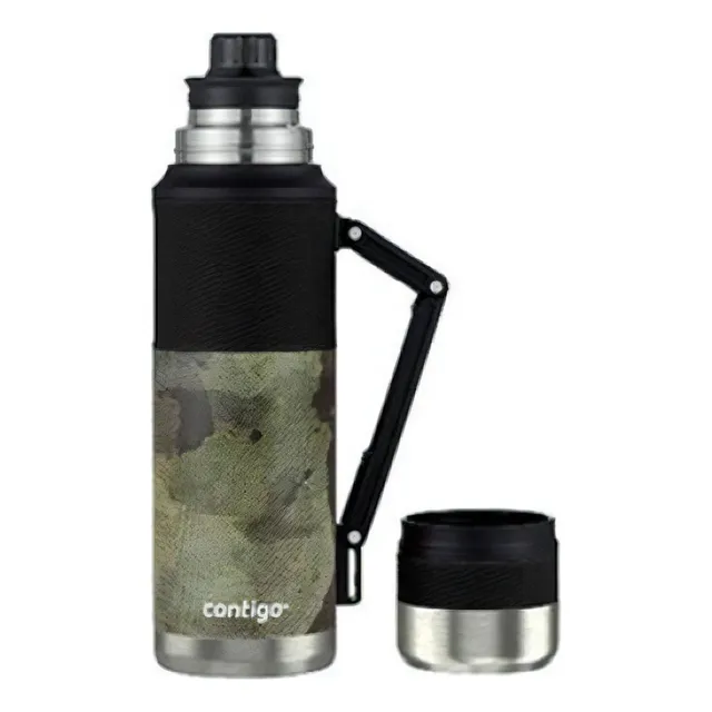 Termo Contigo Tapon Cebador Mate Camuflado Acero Inoxidable 2070898 1.1L