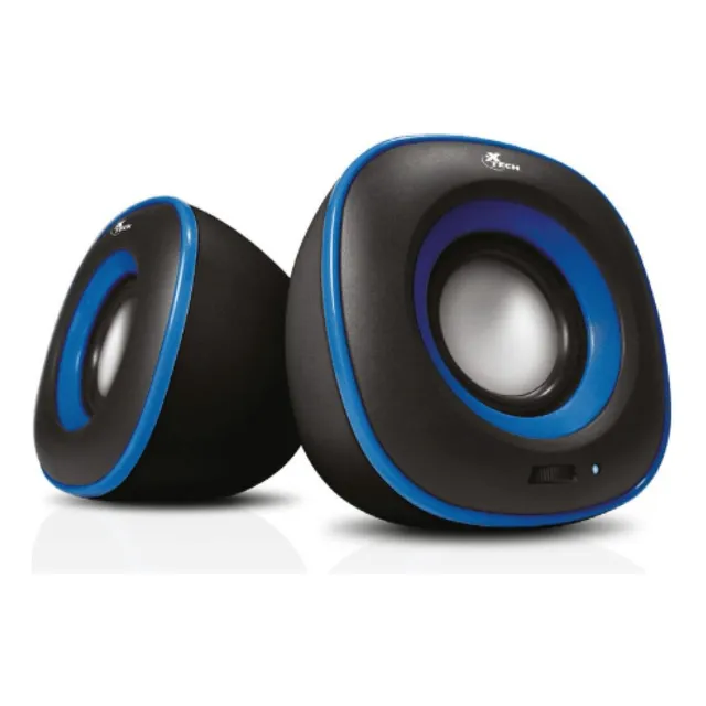Parlantes Speakers 2.0 Usb Jack 3.5mm Xtech P/ Pc Notebook