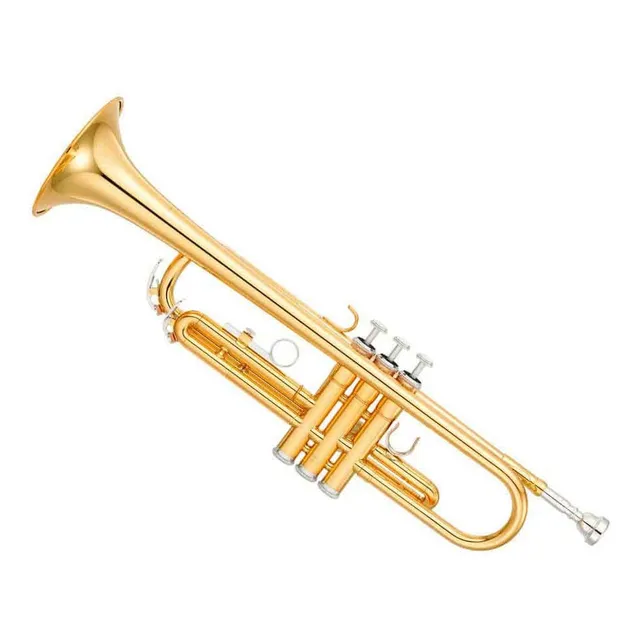 Trompeta Dorada Yamaha En Sib Ytr-2330