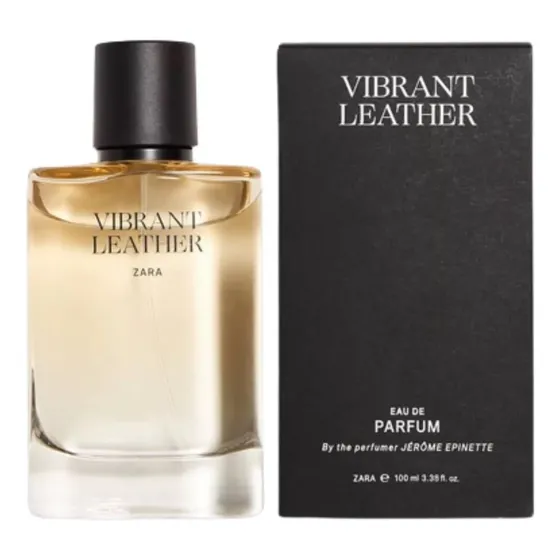 Perfume Masculino Zara Vibrant Leather EDP 100 ml