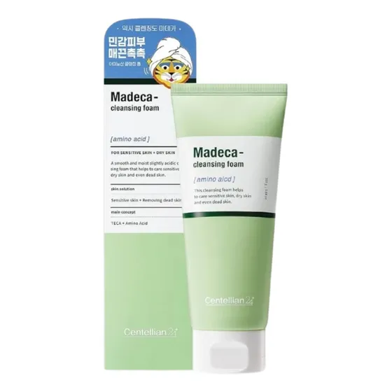 Limpiador Facial Espumoso Madeca Cleansing Foam Amino Acid