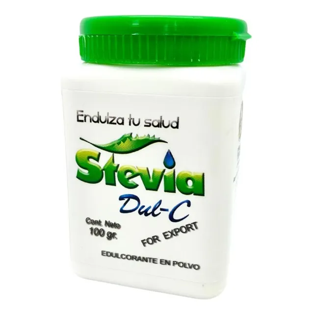 Edulcorante Natural Stevia Dul-c Polvo 100g Original Bolivia