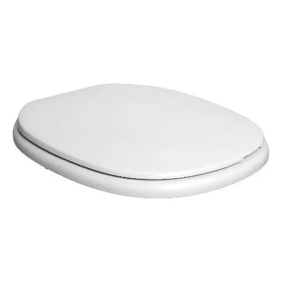 Tapa para sanitario Deca Fast/Aspen AP.75.17 de polipropileno color blanco