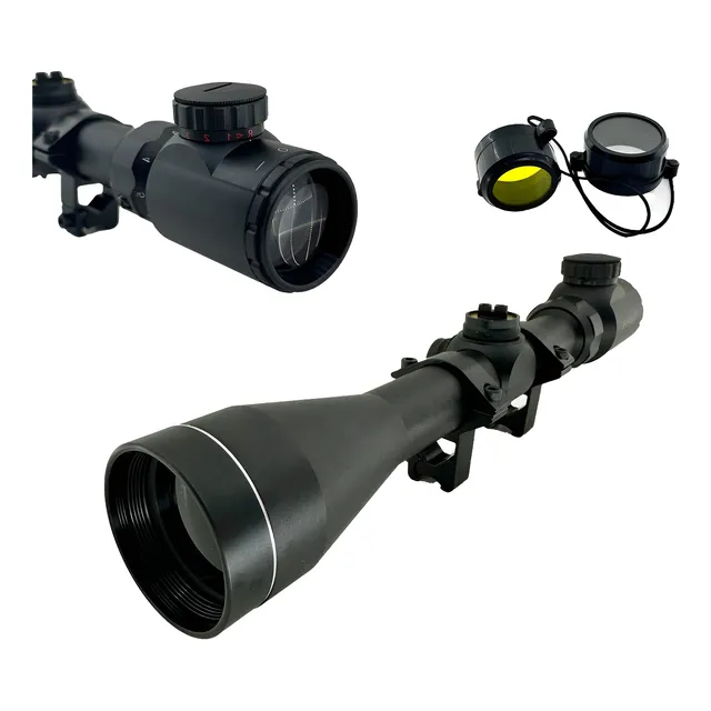 Luneta Riflescope 3x9x40 Eg Ret. Iluminado Profissional Mira