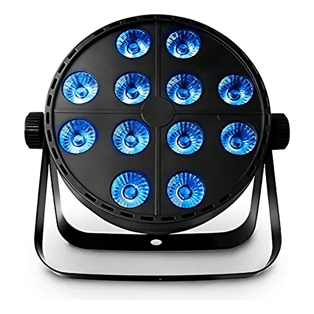 Cañon Led Alien Pro Par12x10 Rgb + Blanco 6/8 Canales Dmx