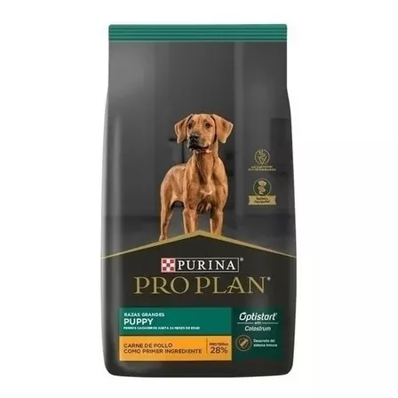 Alimento Pro Plan Puppy Large Breed para perro cachorro de raza grande sabor pollo y arroz en bolsa de 34 lb