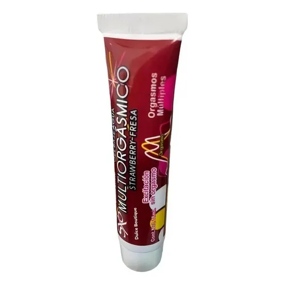 SXO Multiorgásmico Lubricante de Fresa en 18g