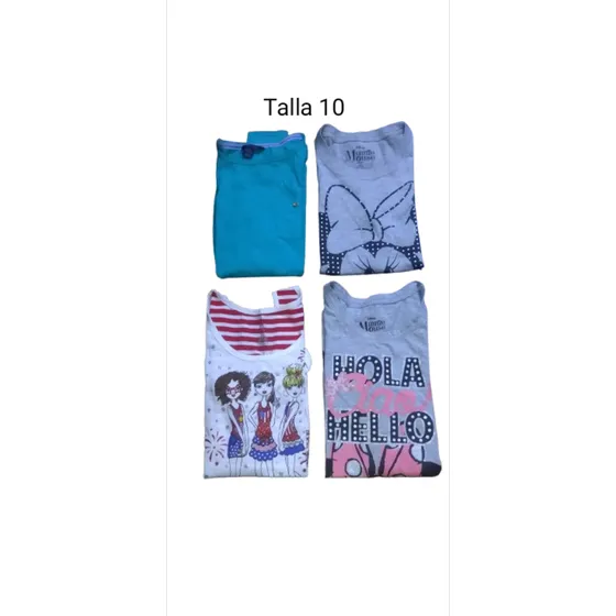 Ropa De Niña Importada Lote 15 Piezas Talla 10-12