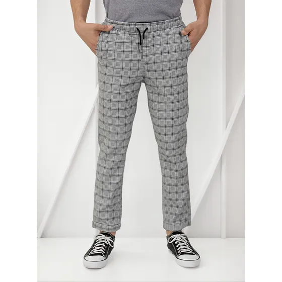 Pantalón  Hombre Jogger Gabardina Elastizada Premium