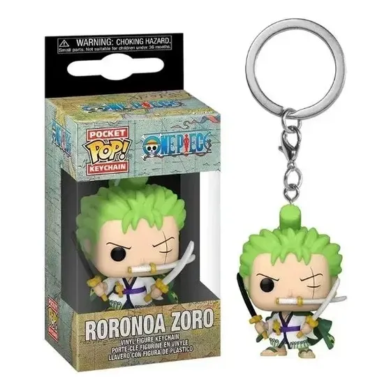 Funko Pop One Piece Zoro Roronoa Llavero Figura Anime 