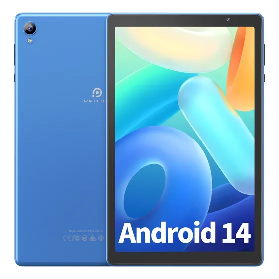 Tablet 10.1'' Pritom Android 14 Tableta 4gb Ram 32gb Azul