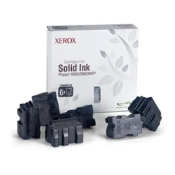 Tinta Sólida Xerox 108r00820 Negro 6 Barras 14.000 Páginas