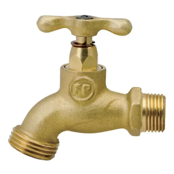 Llave De Chorro 1/2 Pulgada De Bronce Excelente Calidad Fp