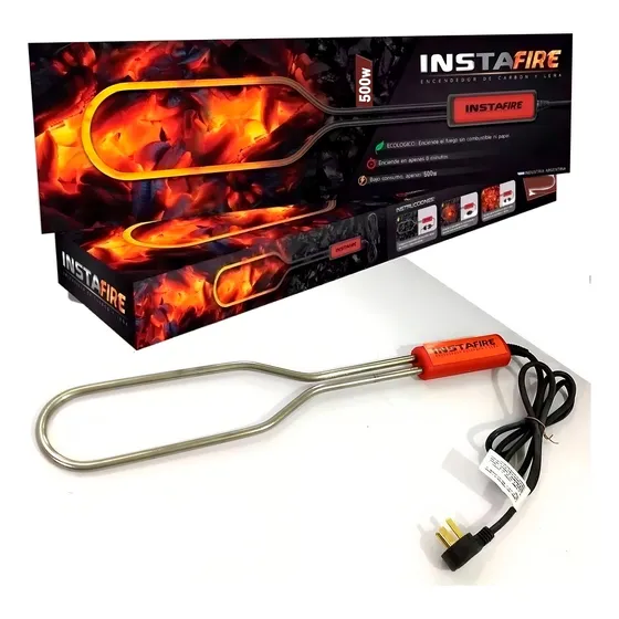 Encendedor De Fuego Rapido Electrico Instafire Eco para Parrilla Carbon Leña