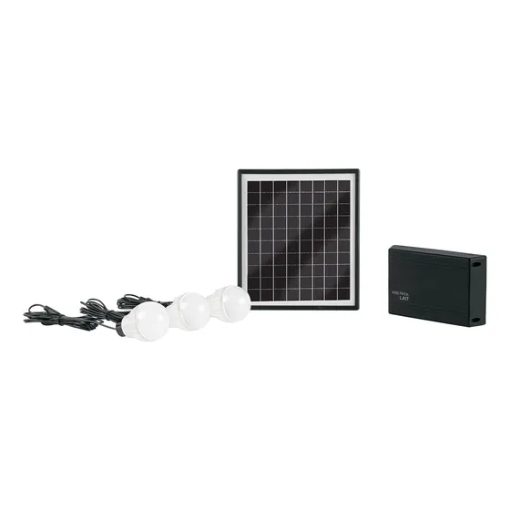 Sistema Iluminacion Recargable para Campamento Panel Solar Iluminación Solar