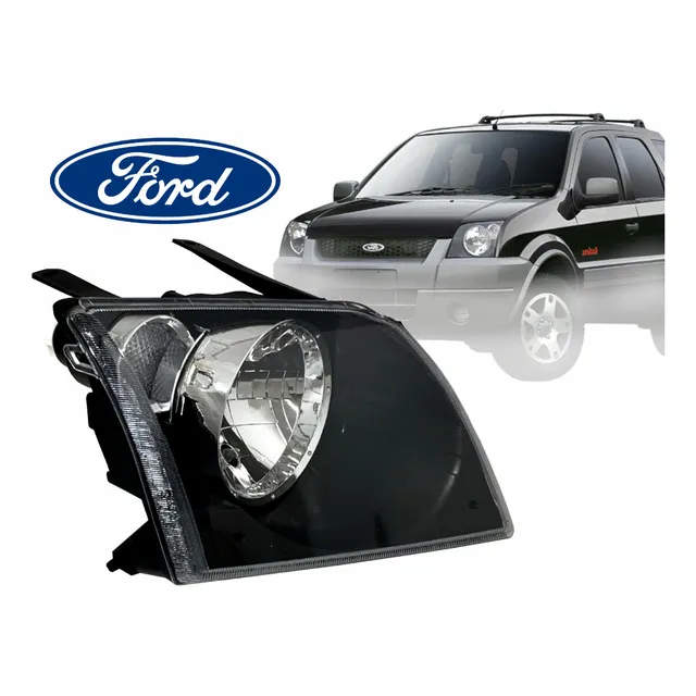Faro Derecho (cocuyo Blanco) Para Ecosport Del 2003 Al 2007 
