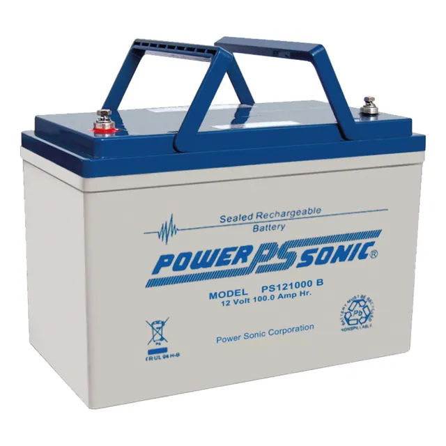Bateria Gel Recargable 12v 100ah Led Eolica Ups Powersonic