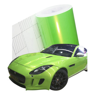 Vinil Verde Fosforescente Perla Gloss Supre Autoelite 1x1.52 Vinil Verde Fosforescente Perla Gloss Supre Autoelite 1x1.52