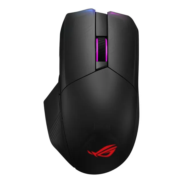 Mouse gamer recargable AsusROG Chakram P704 translucent black