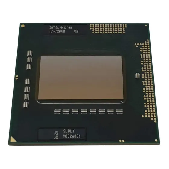Processador Intel Core i7-720QM - Sl8ly - de 4 núcleos 8 threads e 2.8GHz de frequência sem gpu integrada