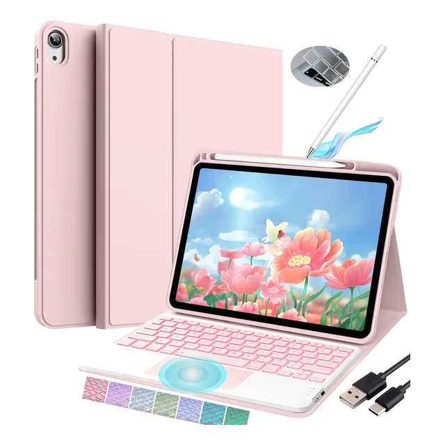 Funda  Con Teclado Táctil +lapiz Para iPad 10ª Gen 10.9''