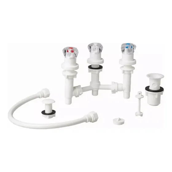 Mezcladora Grifería De Bidet Económica Cristal Itepa