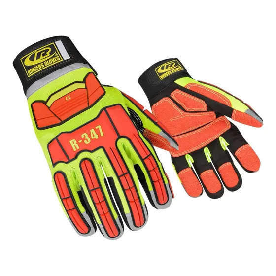 Guante Anticorte L, Rescate, Hi-vis, Pr.