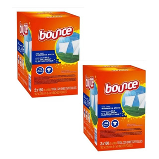 Kit De 2 Bounce 320 Toallas P/secadora Elimina Arrugas Kit De 2 Bounce 320 Toallas P/secadora Elimina Arrugas