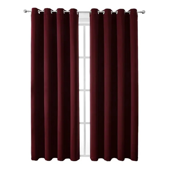 Cortina Blackout Para Ventana Aislamiento Térmico 132x214cm