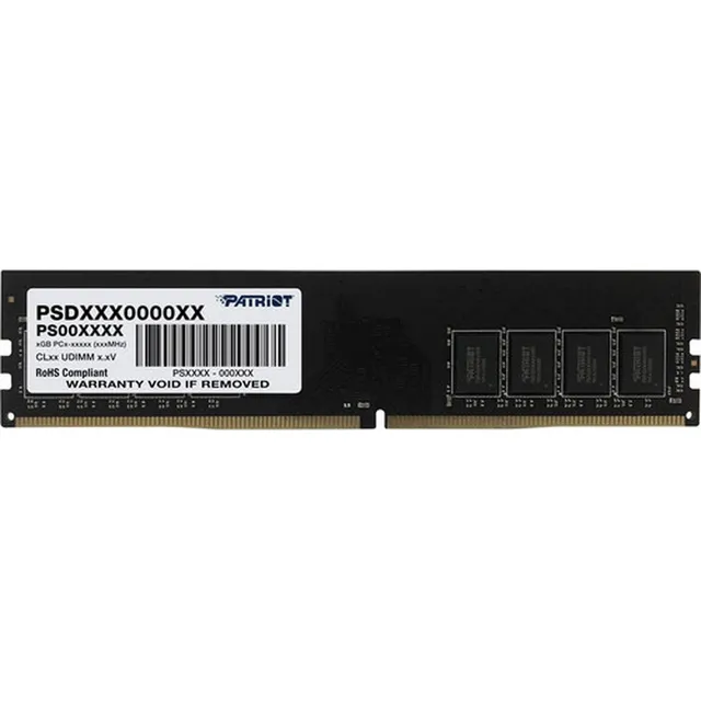 Memoria Ram Patriot Signature 8gb Psd48g320081 Negra Ddr4 Pc