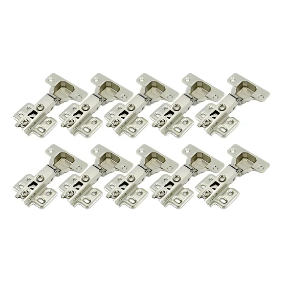 Bisagra X10 Cazoleta 35mm Regulable P/ Mueble Codo 18 Inomax