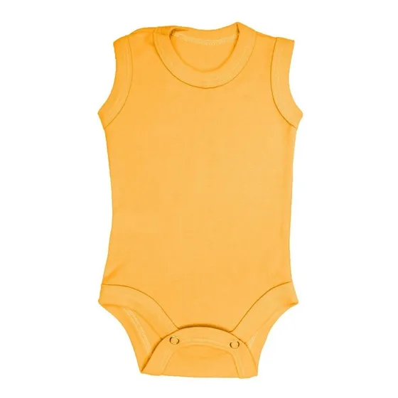Body Para Niño Niña Unicolor Sin Mangas Creaciones J. D