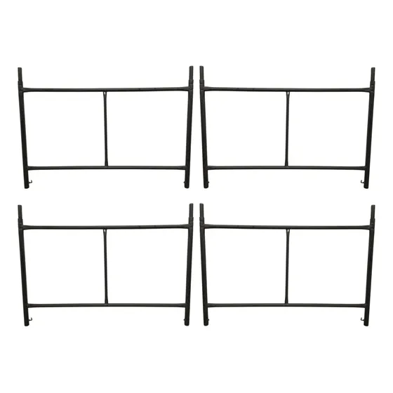 Andaimes De Aço Tubular 100cm X 150cm - Conjunto De 4 Peças