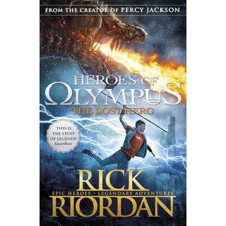 Livro The Lost Hero (heroes Of Olympus Book 1): Rick Riordan Livro The Lost Hero (heroes Of Olympus Book 1): Rick Riordan