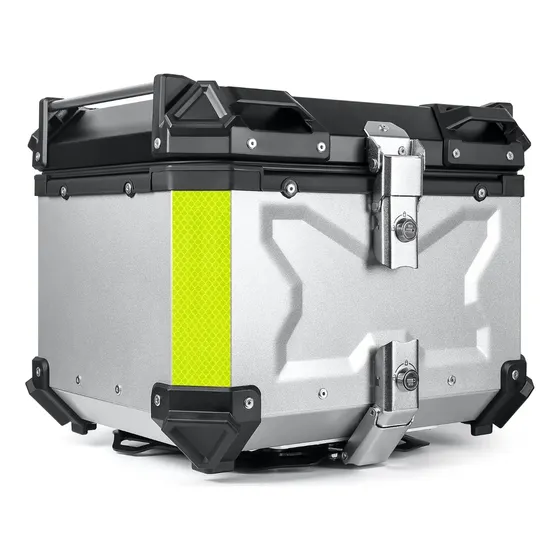 Baul Top Case 45lts Para 1 Casco Moto Universal Gaona Motos