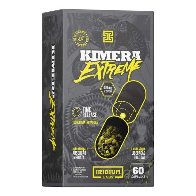 Kimera Extreme 60 Cáps - Termogênico - Iridium Labs