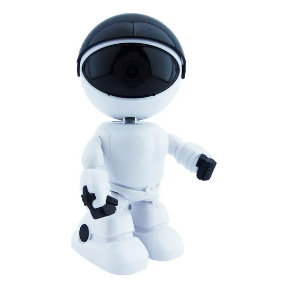 Camara De Vigilancia Ip Wifi Robot C/ Sensor D/ Mov Ap Yosee Blanco