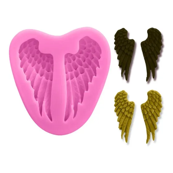Alas De Ángel Molde En Silicona 3d