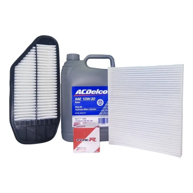 Kit Cambio Aceite 10w-30 Chevrolet Spark Gt Beat + 3 Filtros