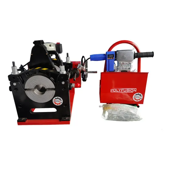 Maquina Termofusion Lineal Cañerias Hdpe 40-160mm 2 Arcos